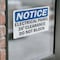 Signmission Electrical Panel 36 Clearance Do Not Block, 5 in W x Rectangle, Vinyl Decal OS-2PACK-NS-D-35-L-11664 - alternate 5